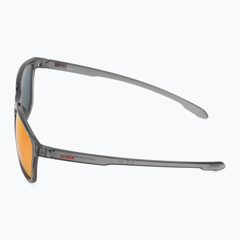 Ochelari de soare UVEX LGL 52 smoke/mirror red 4
