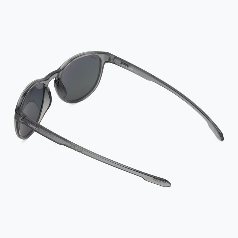 Ochelari de soare UVEX LGL 53 smoke/mirror pink 2