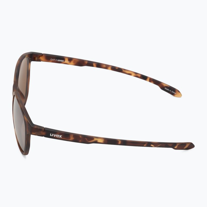 Ochelari de soare UVEX LGL 54 havanna matt/litemirror silver 4