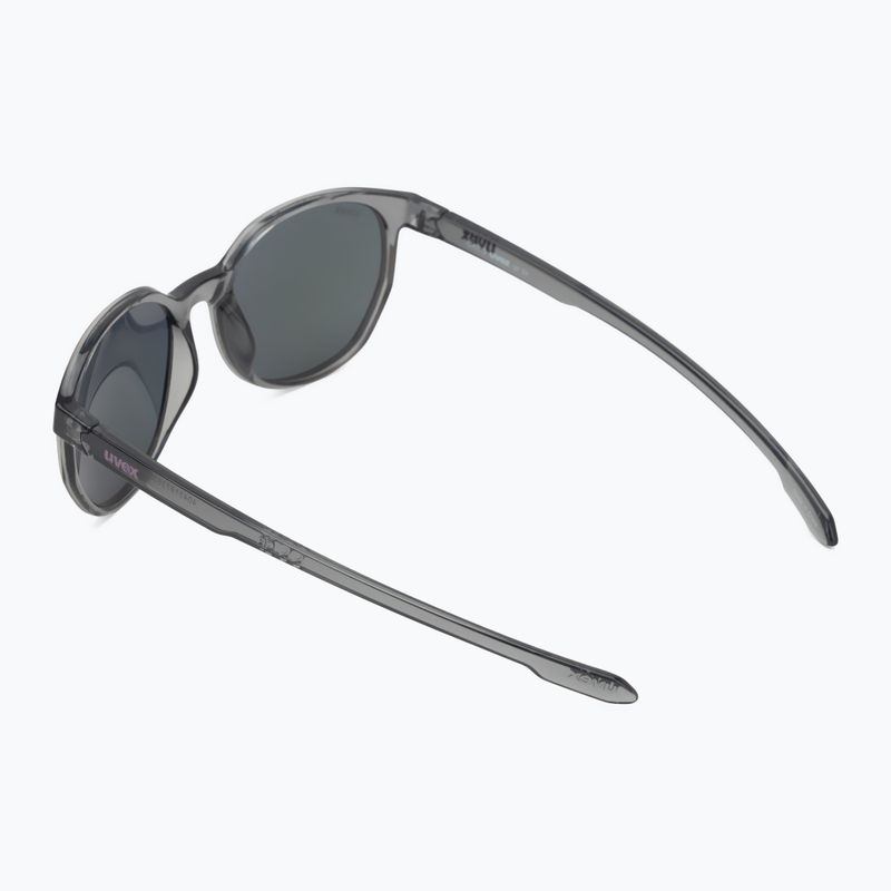Ochelari de soare UVEX LGL 54 smoke/mirror pink 2