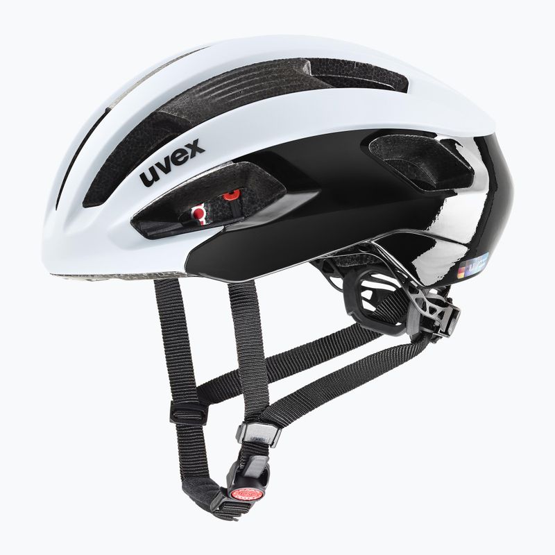 Cască de ciclism UVEX Rise CC cloud/black matt