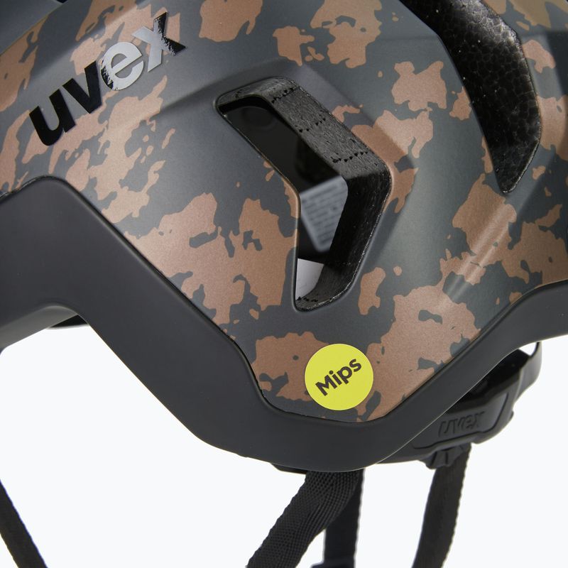 Cască de ciclism UVEX Renegade MIPS hazel camo/black matt 7