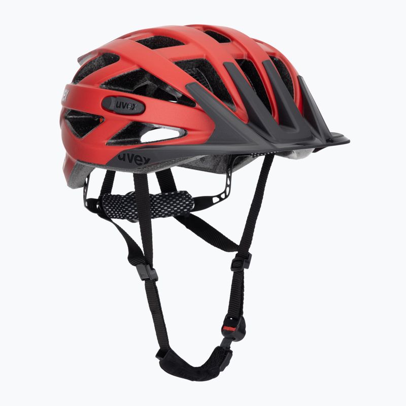 Cască de bicicletă UVEX I-vo CC red / black matt