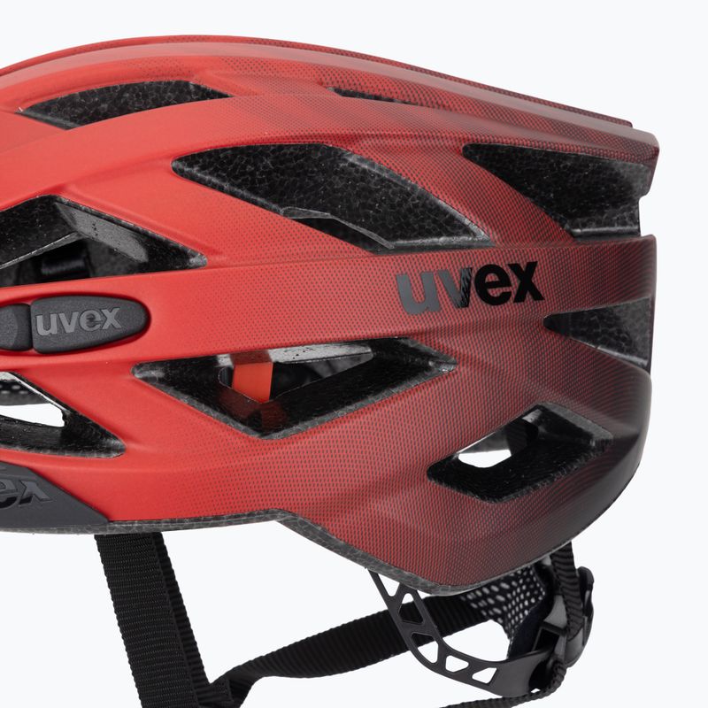 Cască de bicicletă UVEX I-vo CC red / black matt 7