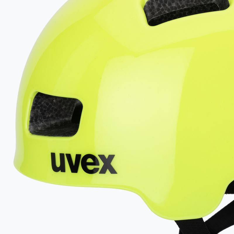 Cască de bicicletă pentru copi UVEX HLMT 4 neon yellow 7