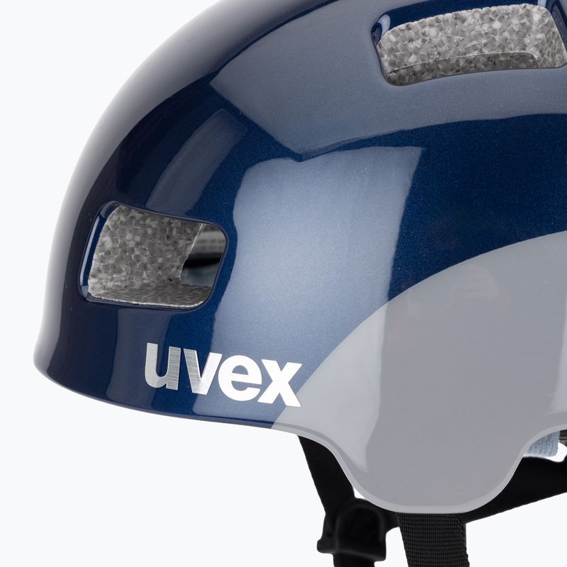 Cască de bicicletă pentru copi UVEX HLMT 4 deep space / blue 7