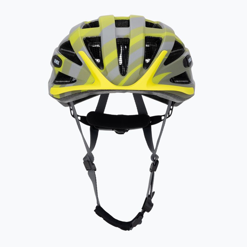Cască de bicicletă UVEX Air Wing CC grey / lime matt 2