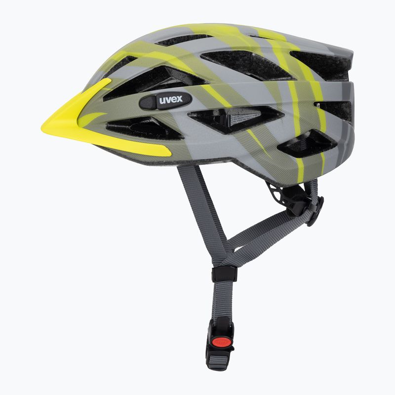 Cască de bicicletă UVEX Air Wing CC grey / lime matt 3