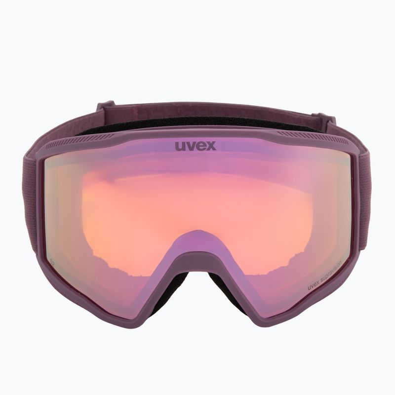 Ochelari de schi UVEX Blast FM plum matt/mirror purple 2