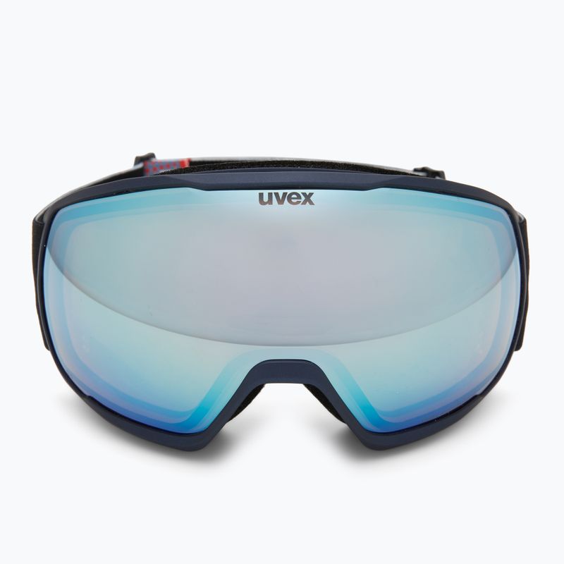 Ochelari de schi UVEX Victorious FM dust blue matt/mirror sapphire 2