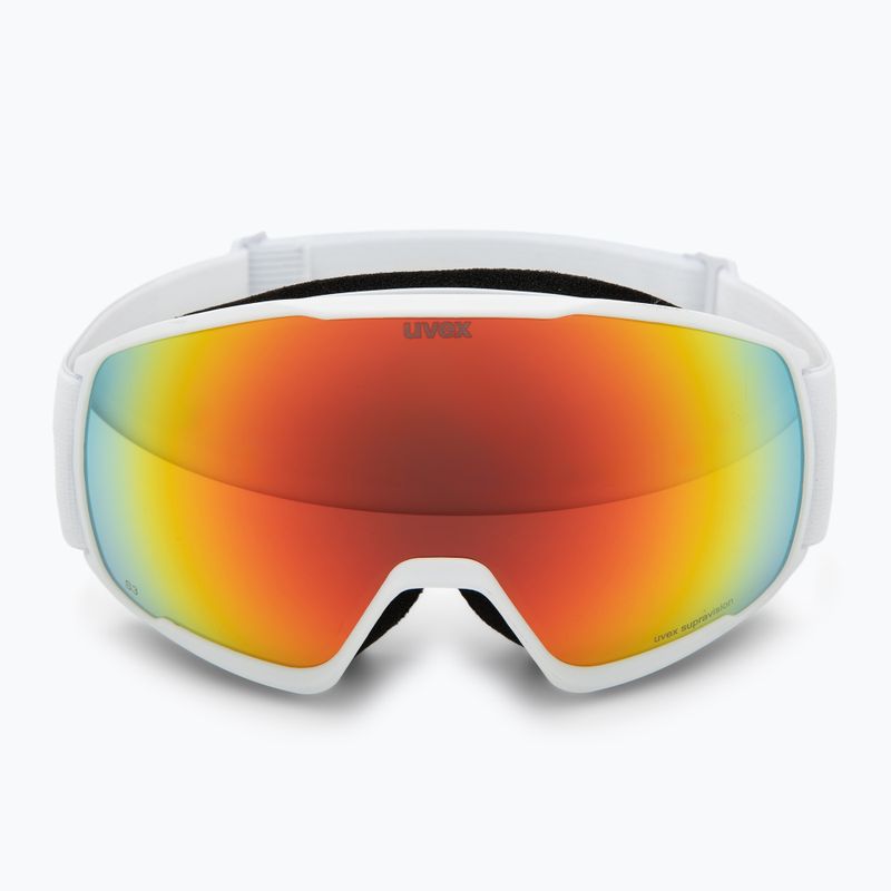 Ochelari de schi UVEX Victorious S FM white matt/mirror orange 2
