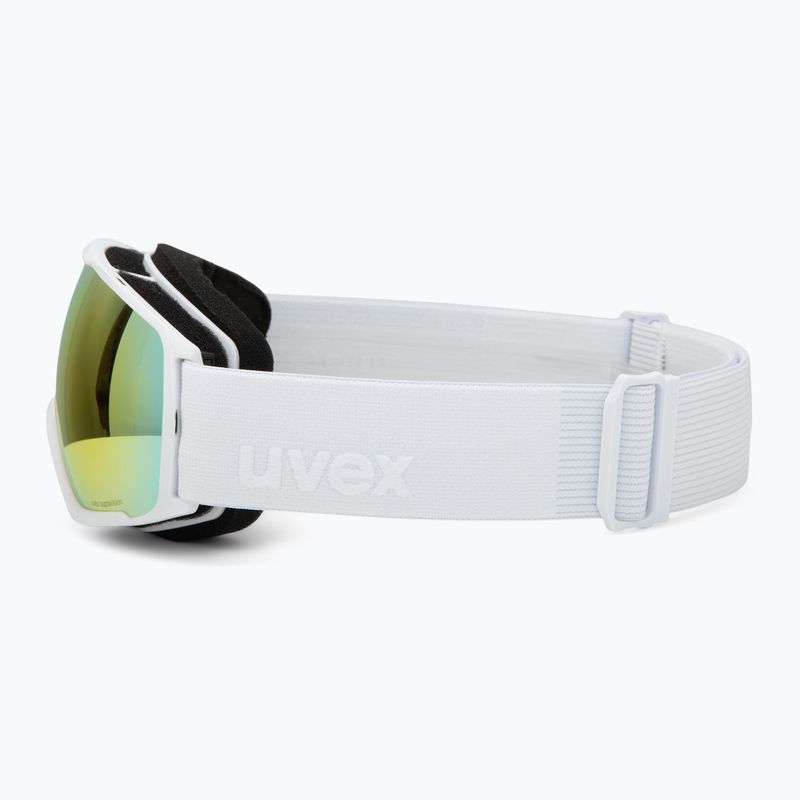 Ochelari de schi UVEX Victorious S FM white matt/mirror orange 4