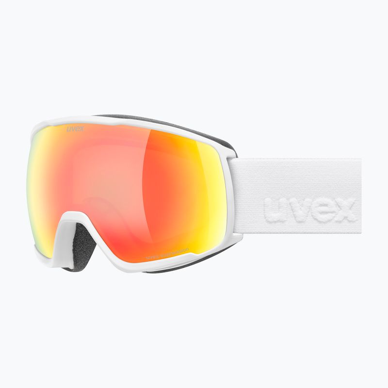 Ochelari de schi UVEX Victorious S FM white matt/mirror orange 5