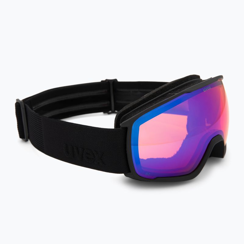 Ochelari de schi UVEX Victorious S FM black matt/mirror blue