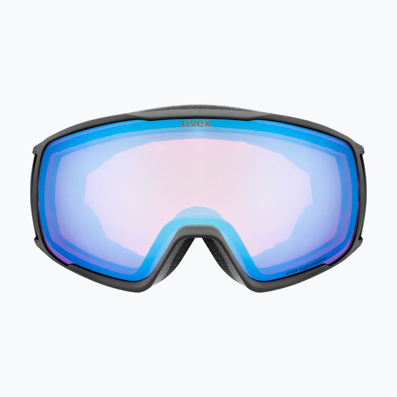 Ochelari de schi UVEX Victorious S FM black matt/mirror blue 6