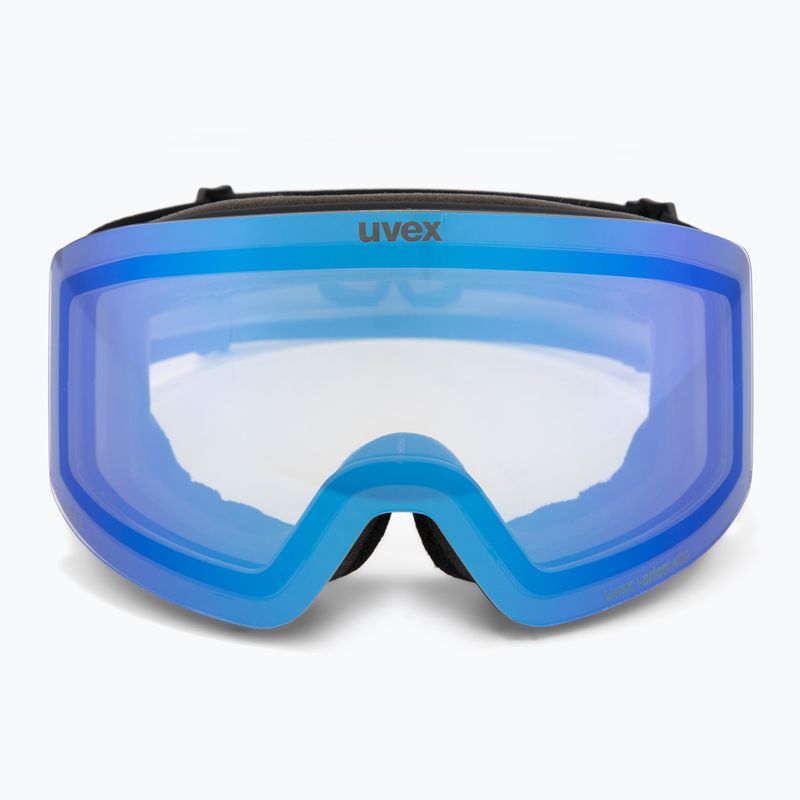 Ochelari de schi UVEX Provoqe V black matt/vario blue mirror 2