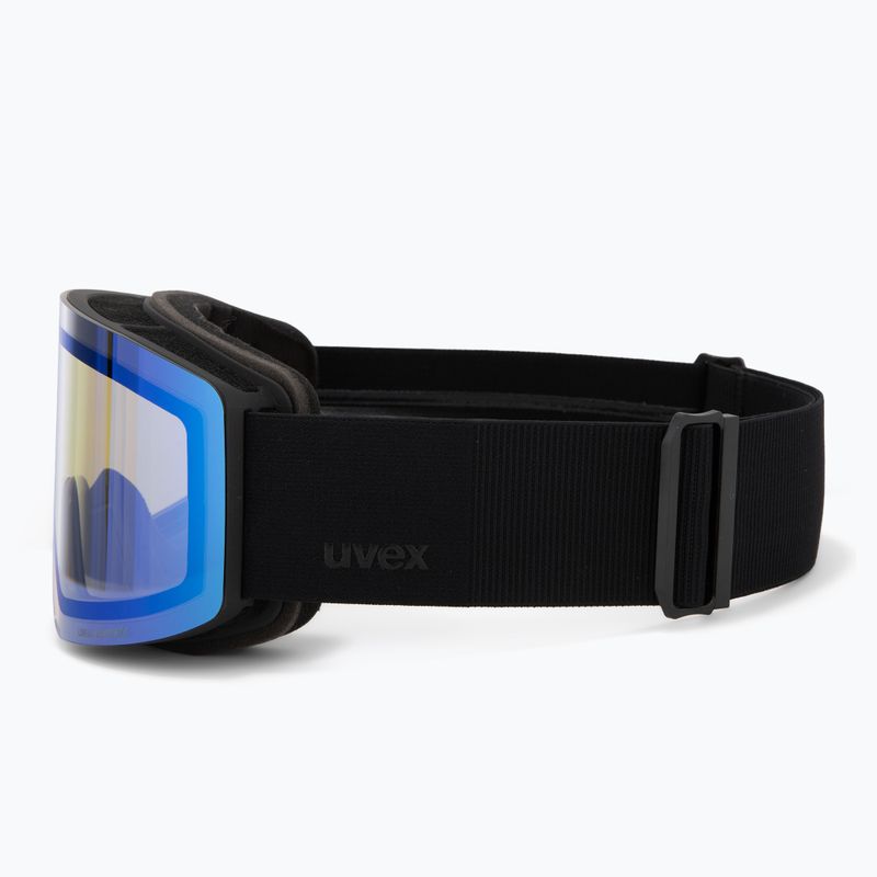 Ochelari de schi UVEX Provoqe V black matt/vario blue mirror 4