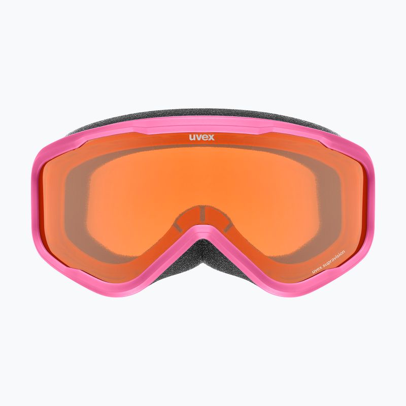 Ochelari de schi pentru copii UVEX Speedy Nova Jr pink/laser gold 2