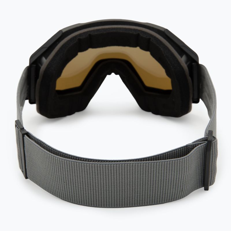 Ochelari de schi UVEX Gravity FM rhino matt/mirror ice/green/clear 3