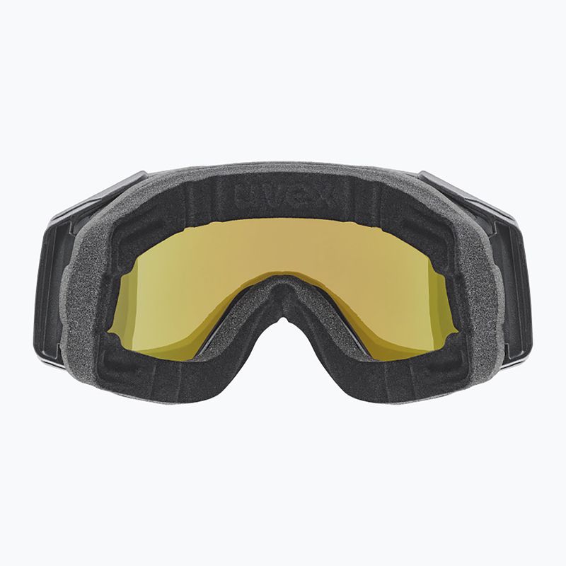 Ochelari de schi UVEX Gravity FM S2 black matt/mirror blue 3