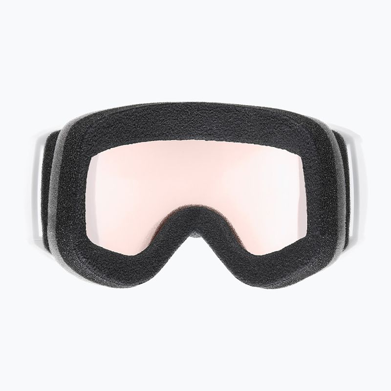 Ochelari de schi UVEX Victorious V S1-S3 white matt/vario rose mirror 3