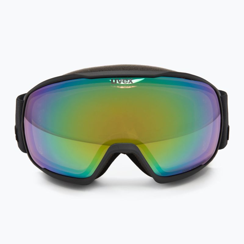 Ochelari de schi UVEX Victorious V black matt/vario green mirror 2
