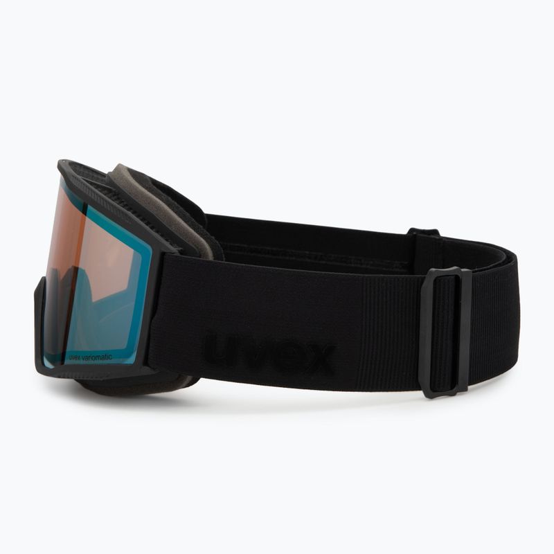 Ochelari de schi Uvex Blast V matt black/vario green mirror 4