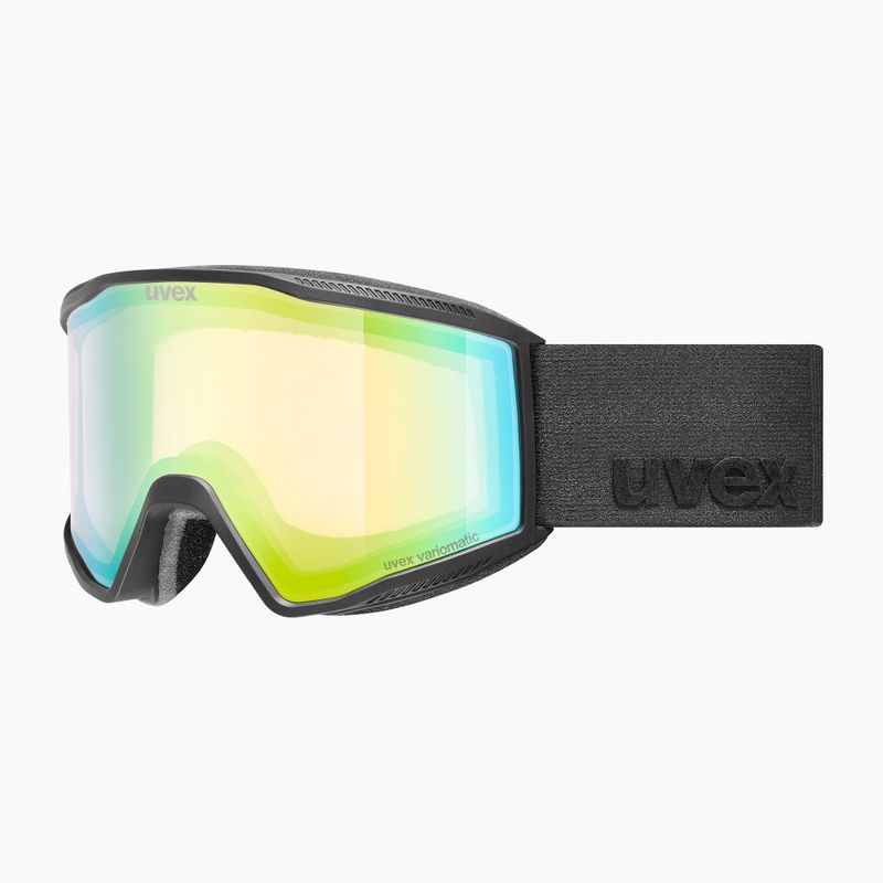 Ochelari de schi Uvex Blast V matt black/vario green mirror 5