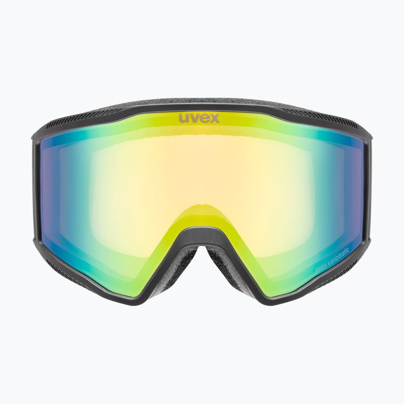 Ochelari de schi Uvex Blast V matt black/vario green mirror 6