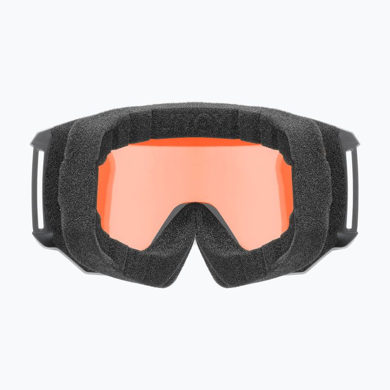 Ochelari de schi UVEX Athletic LGL black matt/orange/clear 3
