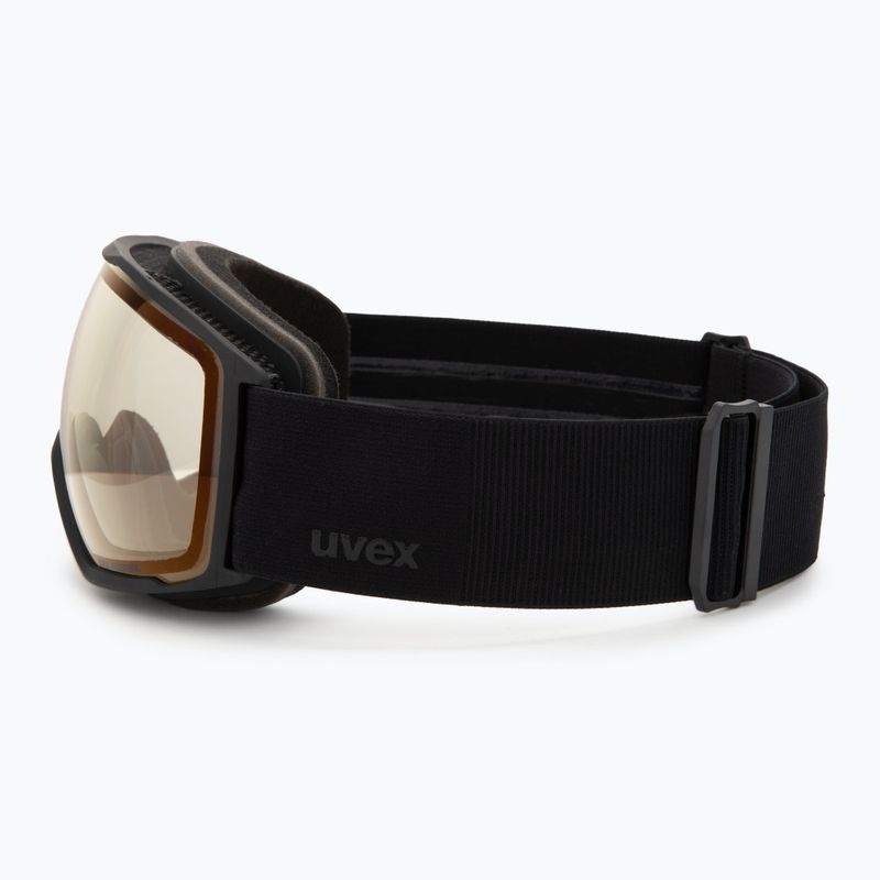Ochelari de schi UVEX Victorious Pro V matt black/vario red mirror 4