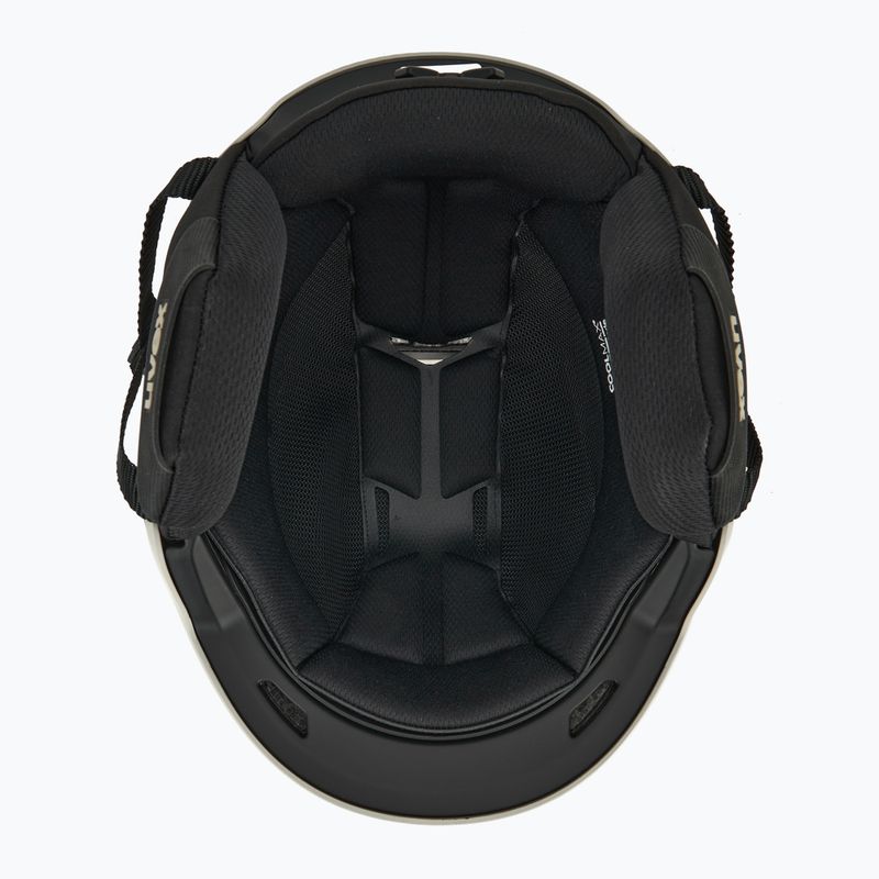 Cască de schi UVEX Resolution warm grey/black matt 5