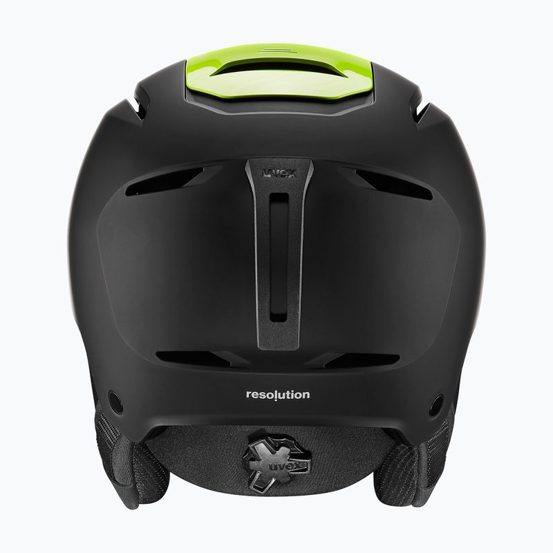 Cască de schi UVEX Resolution black/electrum grad matt 3