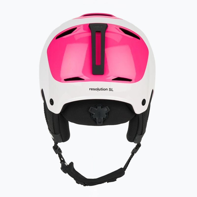 Cască de schi UVEX Resolution SL white/pink 4