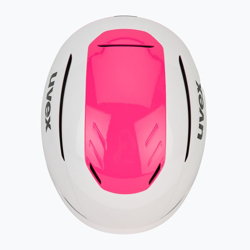 Cască de schi UVEX Resolution SL white/pink 6