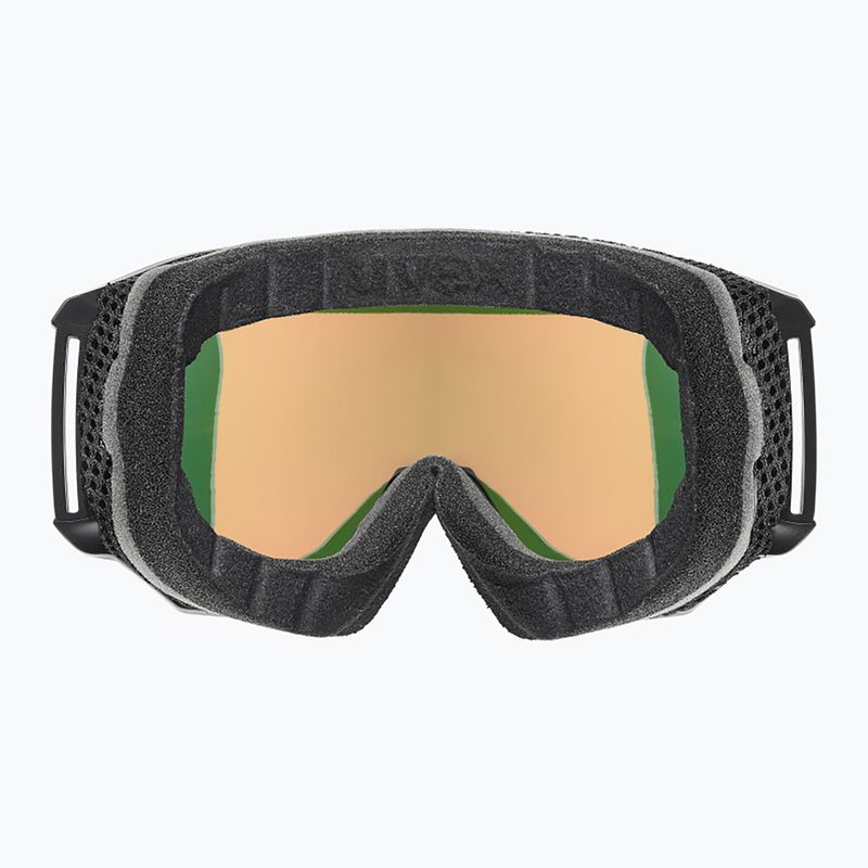 Ochelari de schi UVEX Athletic CV black/mirror red 3