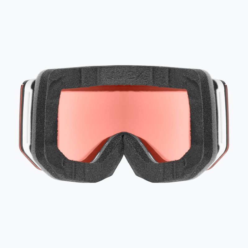 Ochelari de schi Uvex Lace Attract FM white matt/mirror silver 10