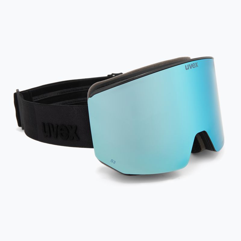 Ochelari de schi Uvex Lace Attract FM black matt/mirror ice 2
