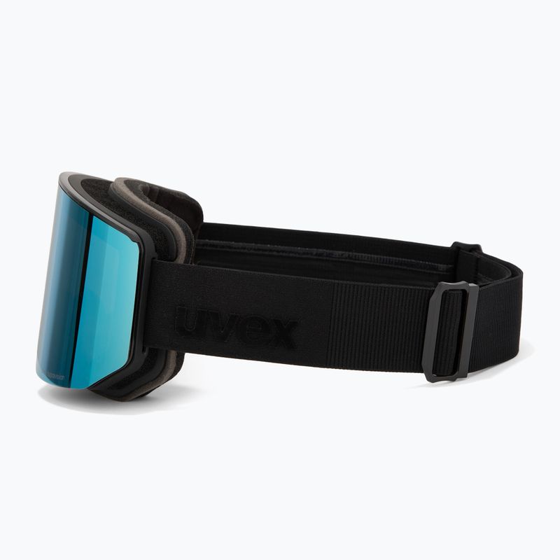 Ochelari de schi Uvex Lace Attract FM black matt/mirror ice 5