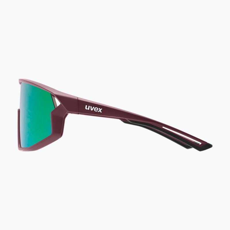 Ochelari de soare Uvex Skyryse burgundy matte/mirror rose 5