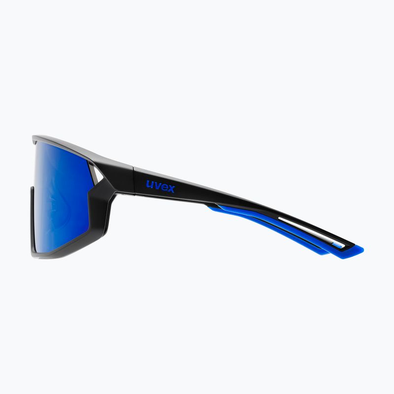 Ochelari de soare Uvex Skyryse black matt/mirror blue 5