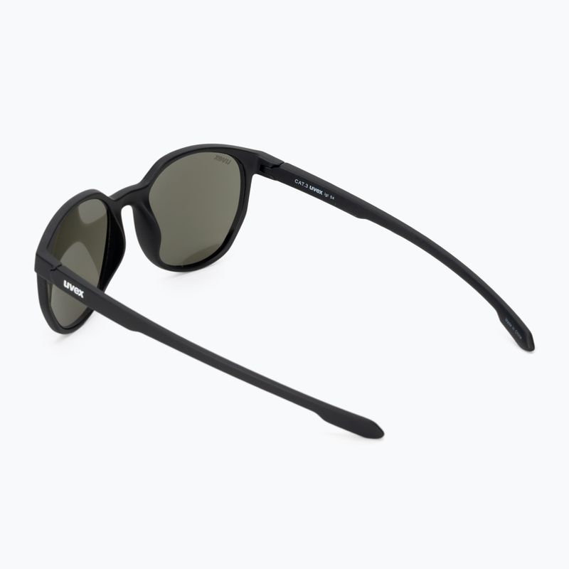 Ochelari de soare UVEX LGL 54 black matte/green 2