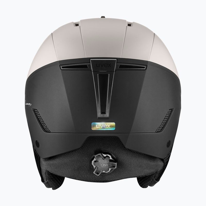 Cască de schi UVEX Stance warm grey/black matt 3