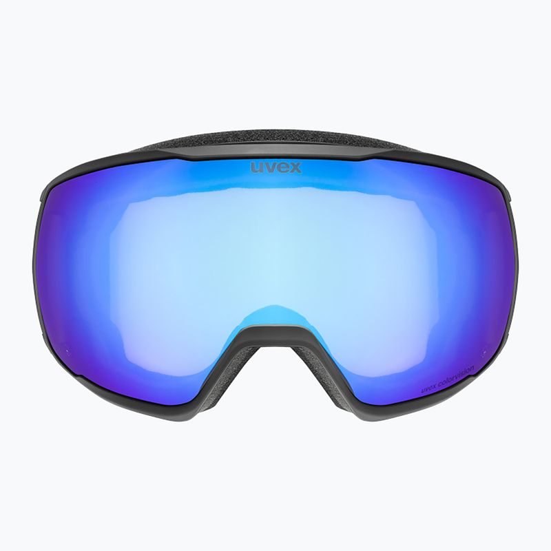 Ochelari de schi UVEX Ultimate Victorious CV S2 black matt/mirror sapphire 2