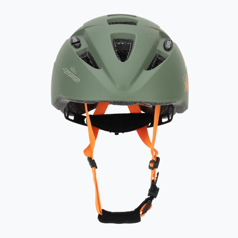 Cască de ciclism pentru copii UVEX Kid 2 CC sage green dino matt 2