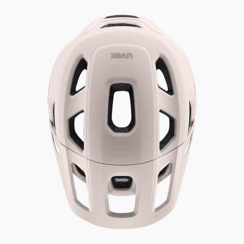 Cască de bicicletă UVEX React MIPS warm grey matt 4