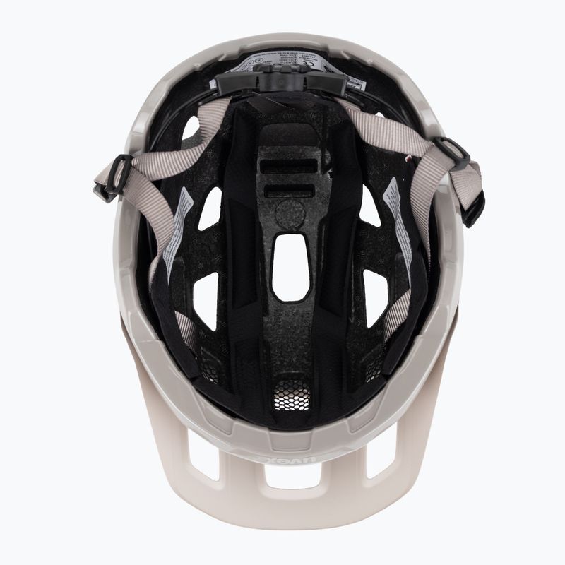 Cască de bicicletă UVEX React warm grey matt 5