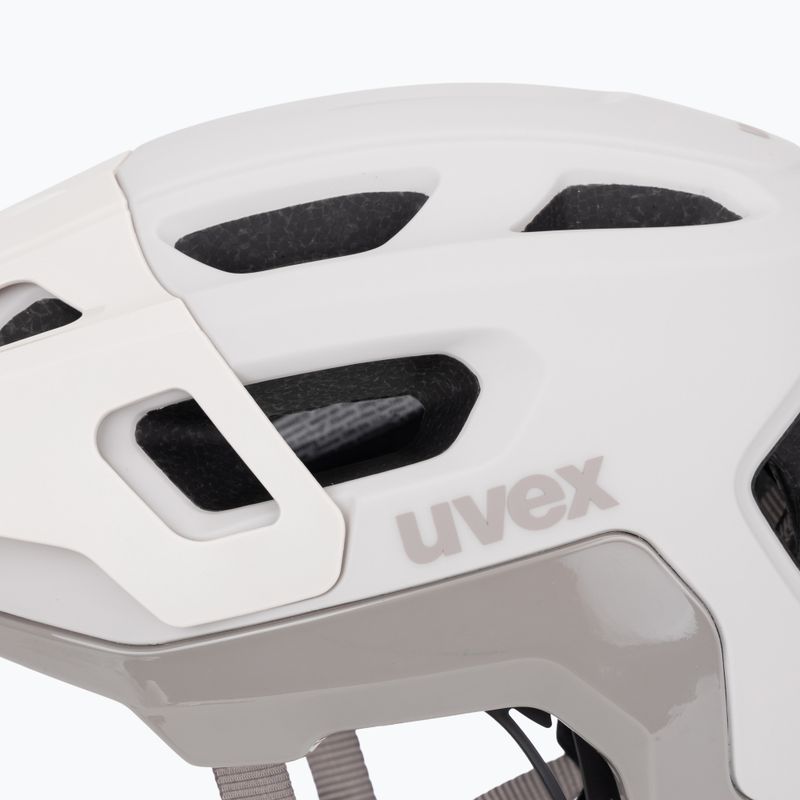 Cască de bicicletă UVEX React warm grey matt 7