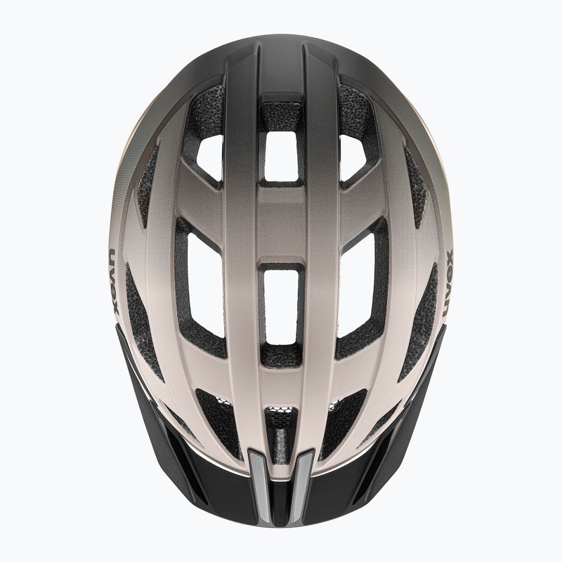 Cască de ciclism UVEX I-vo 2 warm grey/black matt 11