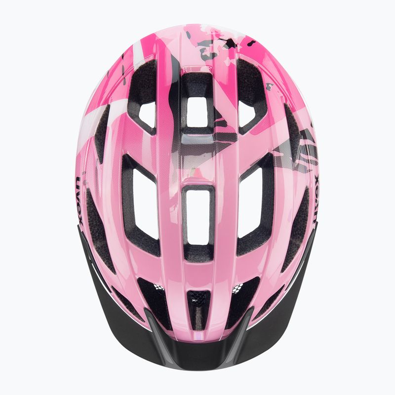 Cască de ciclism pentru copii UVEX Air Wing 2 strawberry/black 4